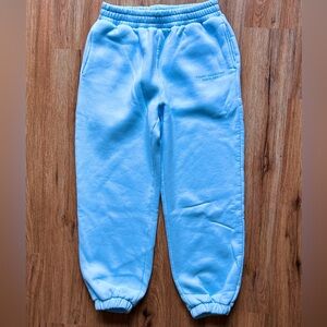 Comfrt Pastel Edit Pastel Blue Joggers EUC